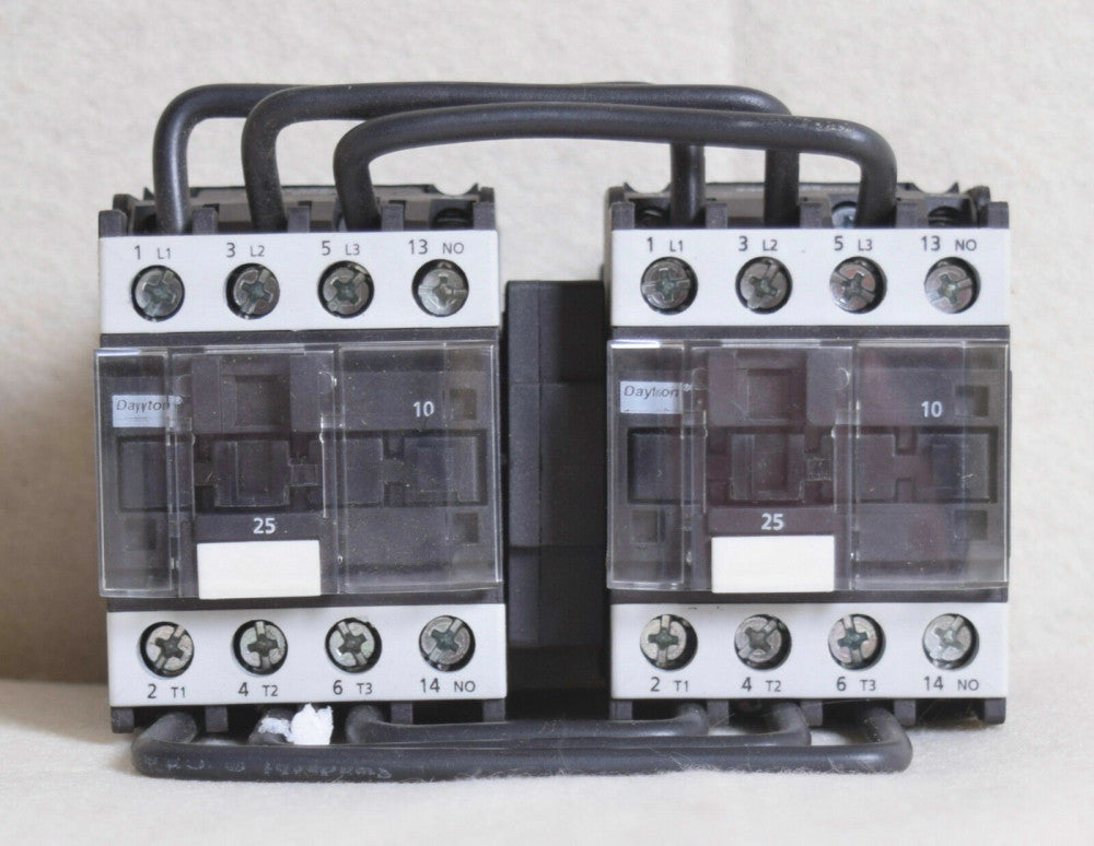 Dayton 6EAX5 240VAC Reversing IEC Magnetic Contactor 3P 25A