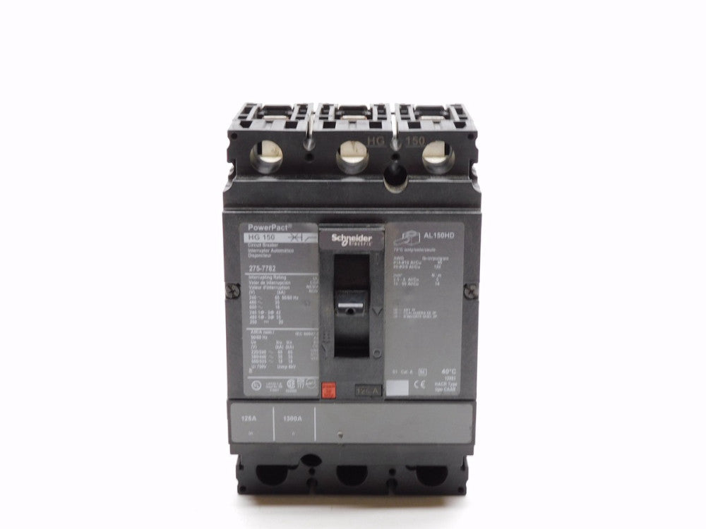SCHNEIDER 275-7782 NHGP36125SO 125A 600V (AS PICTURED) NSNP