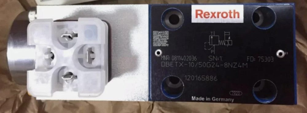 One Brand New BOSCH DBETX-10/50G24-8NZ4M Proportional Valve 24V