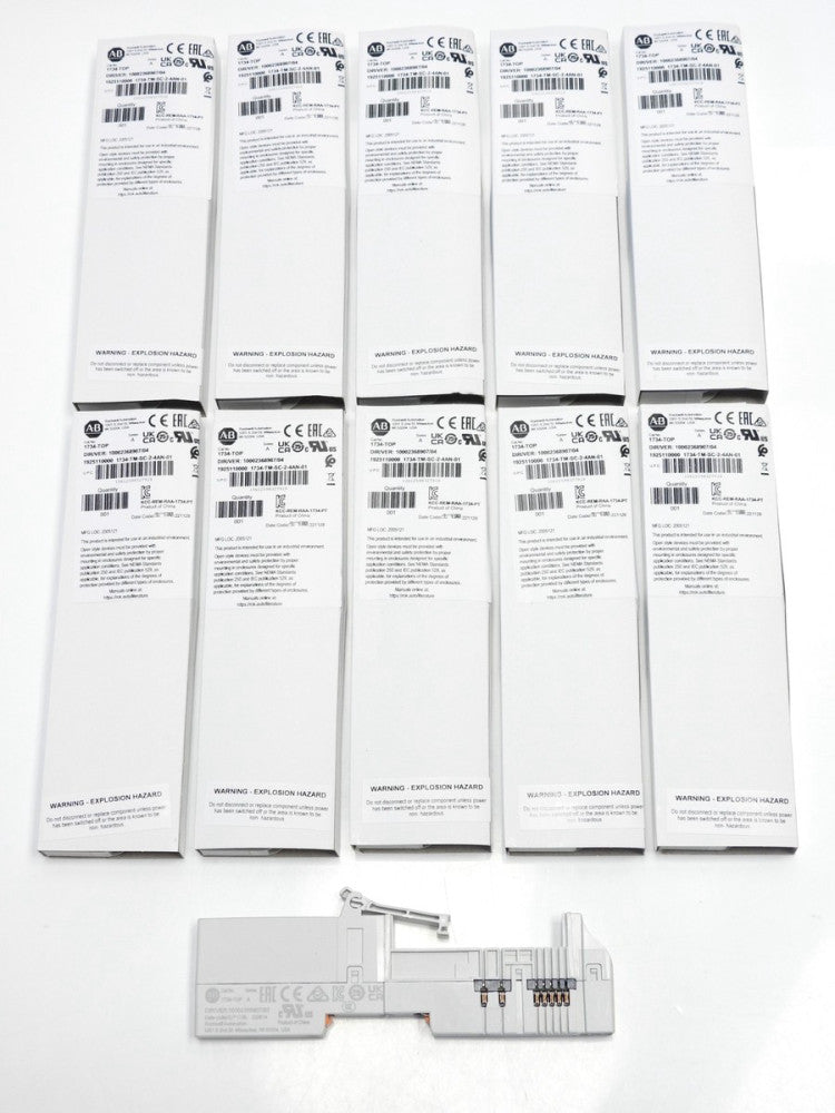 (10 pcs) Allen-Bradley 1734-TOP SER A Point I/O Terminal Base 2022 USA Seller