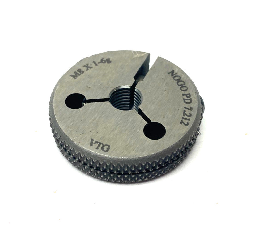 Vermont Gage 362120020 Threaded Ring Gauge M8x1-6G NOGO PD 7.212