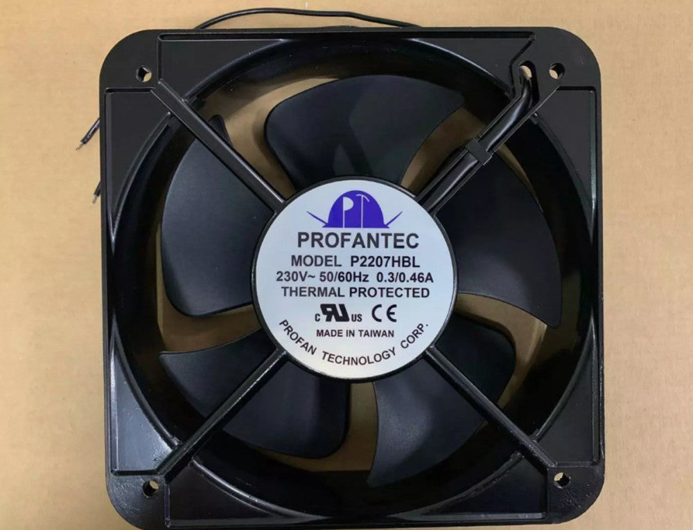 One Brand New PROFANTEC P2207HBL Axial Flow Cooling Fan 220V