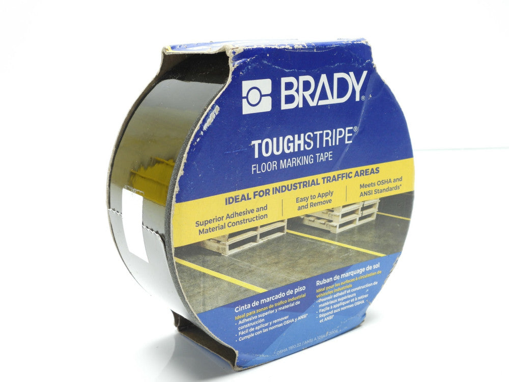 Brady 104310 Toughstripe Floor Marking Tape Black 2" x 100ft
