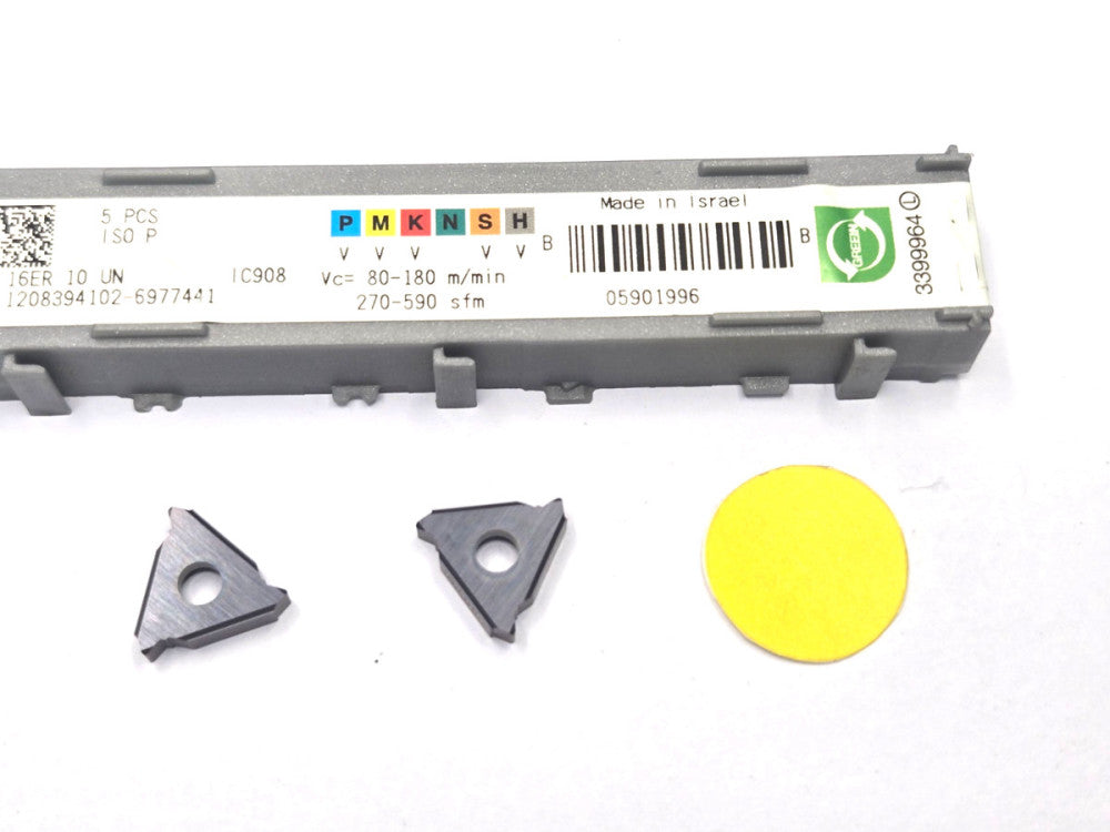 ISCAR*16ER 10 UN*THREADING INSERT*****LOT OF 2