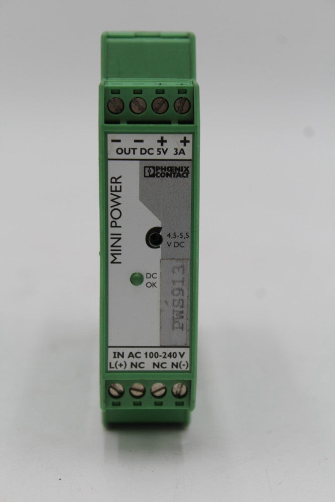 Phoenix Contact MINI-PS-100-240AC/5DC/3 Power Supply
