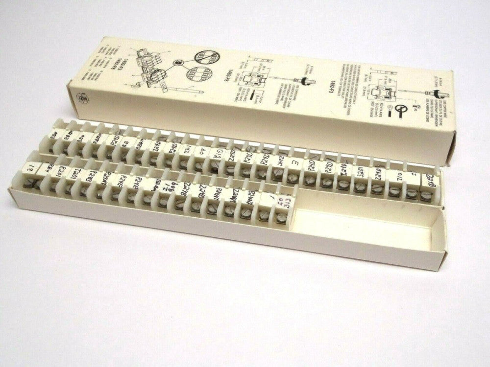 Allen Bradley 1492-F3 Ser B Terminal Block Style F LOT OF 42