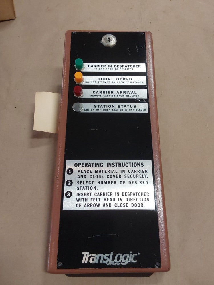 TRANSLOGIC INTERFACE PANEL....086-1353-01.....M70