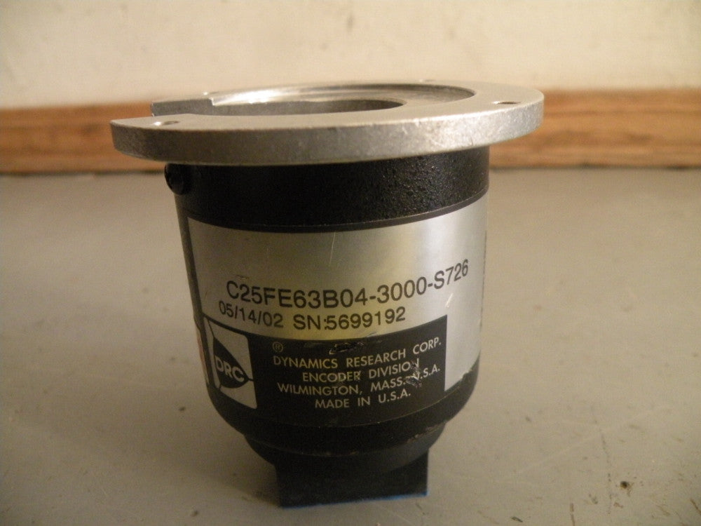 DYNAMICS RESEARCH CORP. Rotary Shaft ENCODER C25FE63B04-3000-S726