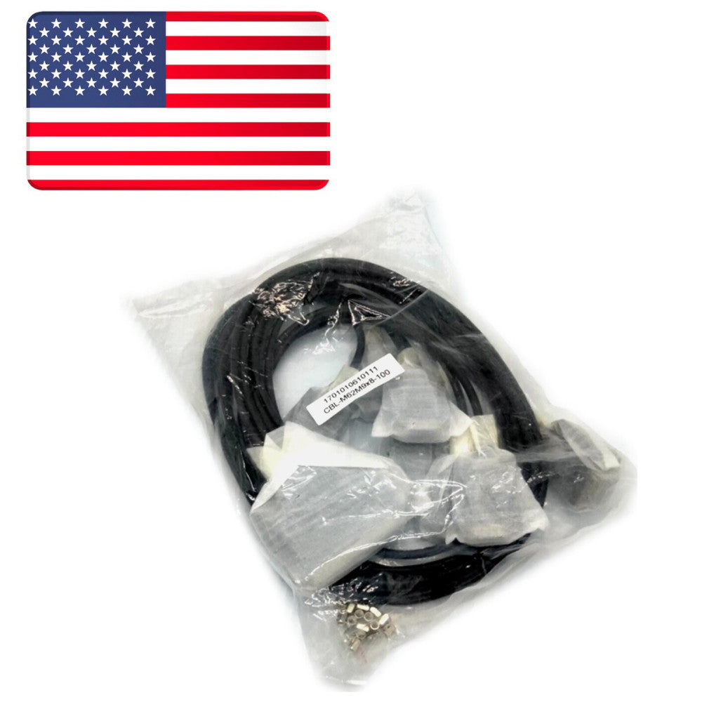One Brand New MOXA CBL-M62M9x8-100 Port Cable DB9*8 HDB62M - US Stock