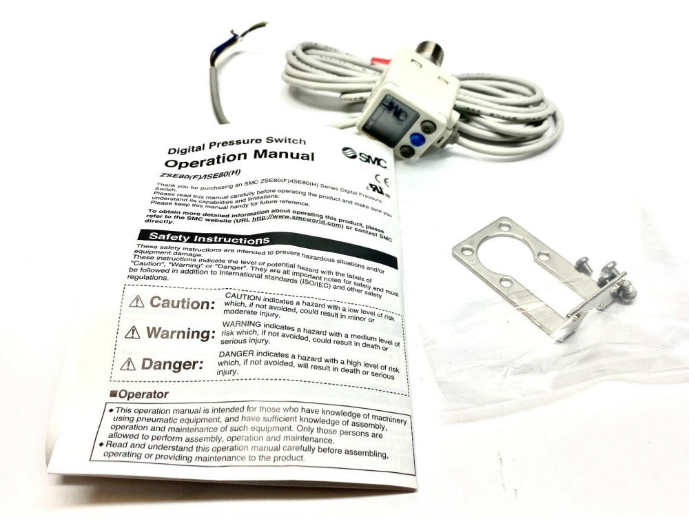 SMC ISE80-N02-T-A Pressure Switch 