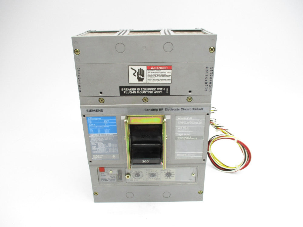 SIEMENS SJD69200NTH 200A 600VAC NSNP