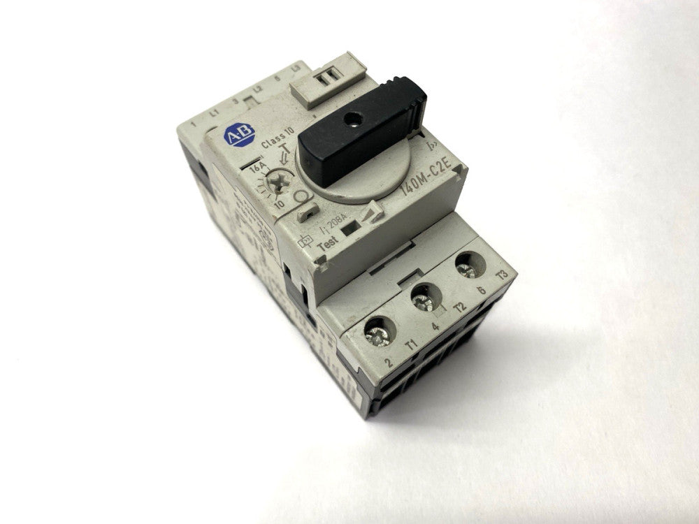 Allen Bradley 140M-C2E-C16 Ser. C Motor Protector Circuit Breaker 10-16A 600VAC