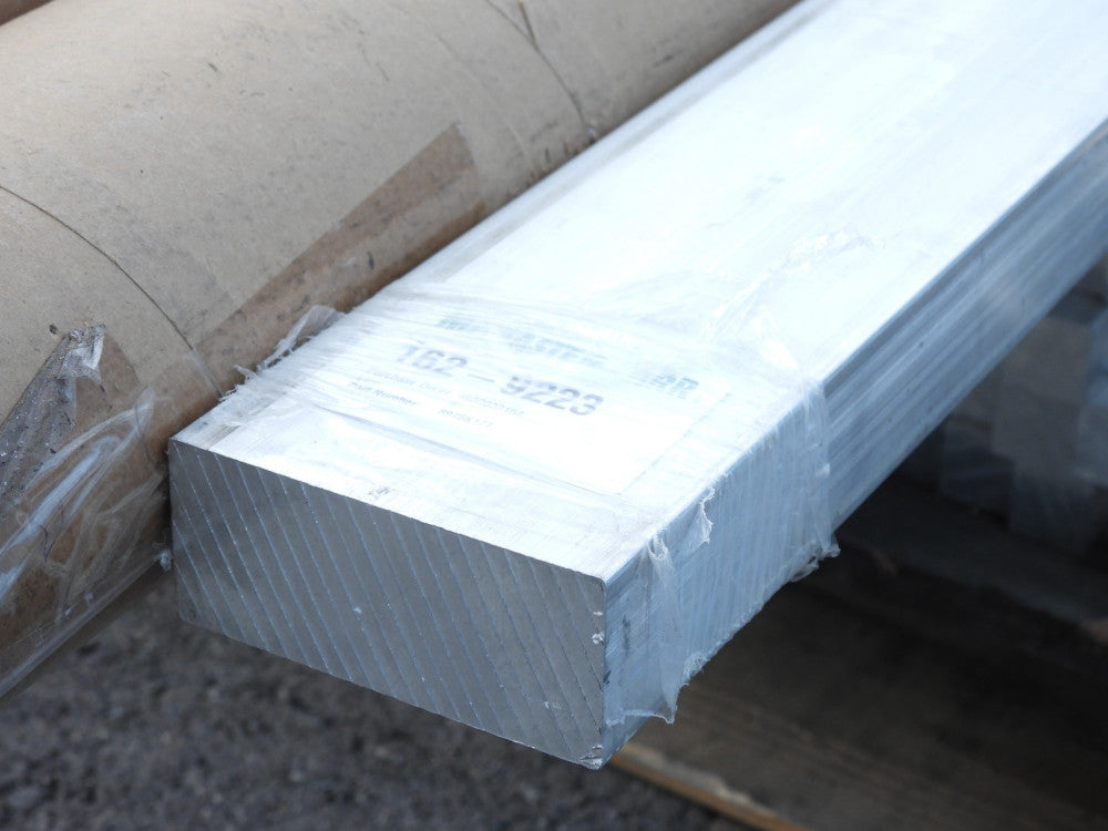 T6511 Aluminum Flat Bar Stock 1-1/2" x 3-1/2" x 72" McMaster Carr 8975K177