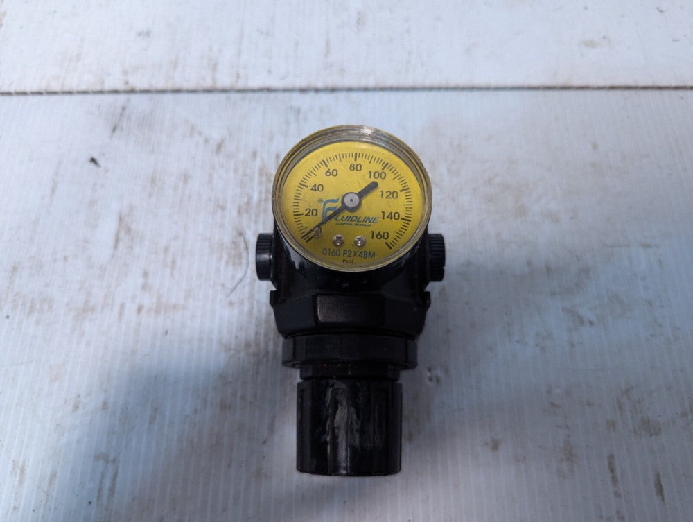 Aro R27231-300 w/Fluidline 0160 P2x4BM Pressure Gauge, 0-160psi - Free Ship