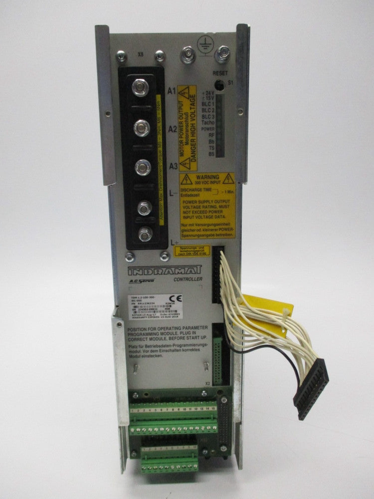 INDRAMAT TDM1.2-100-300-W1-000 R911236234 REMAN