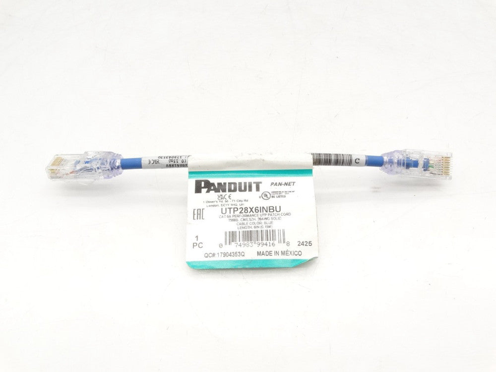 PANDUIT UTP28X6INBU CABLE