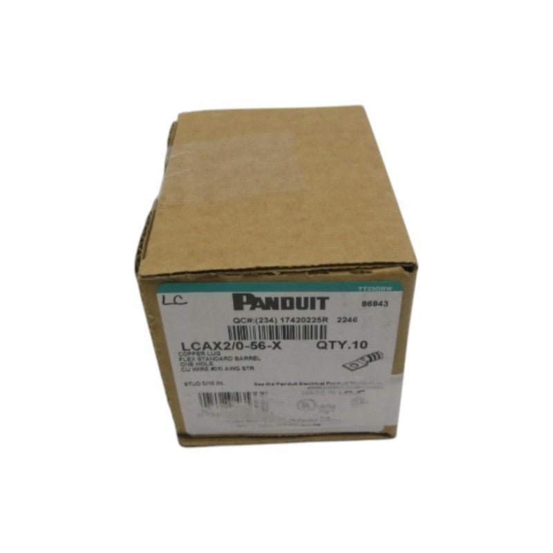 PANDUIT LCAX2/0-56-X (PKG OF 10) NSMP