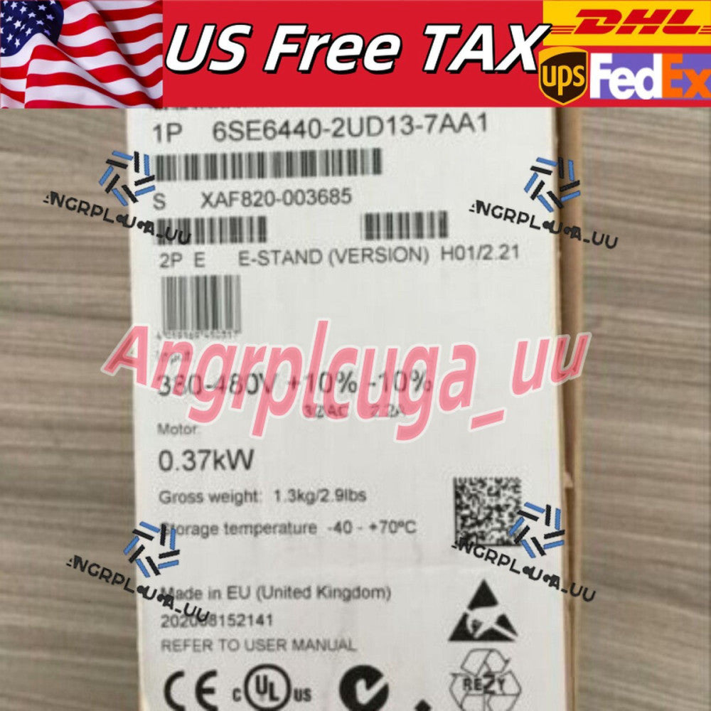 New Siemens 6SE6440-2UD13-7AA1 6SE64402UD137AA1 MICROMASTER440 without filter