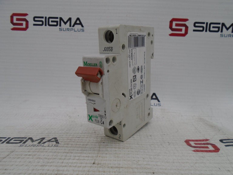 MOELLER PLS6-C4-MW CIRCUIT BREAKER