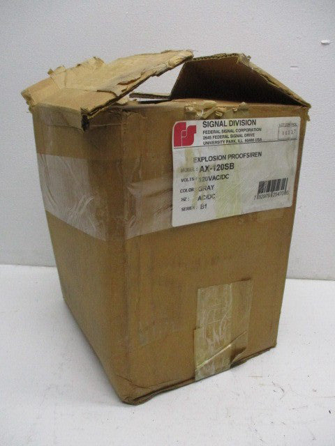 FEDERAL SIGNAL AX-120SB SER. B1 NSMP