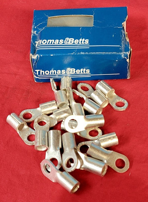 THOMAS AND BETTS RING  1/4 IN. PRESSURE TERMINAL CONNECTOR (BOX OF 18)