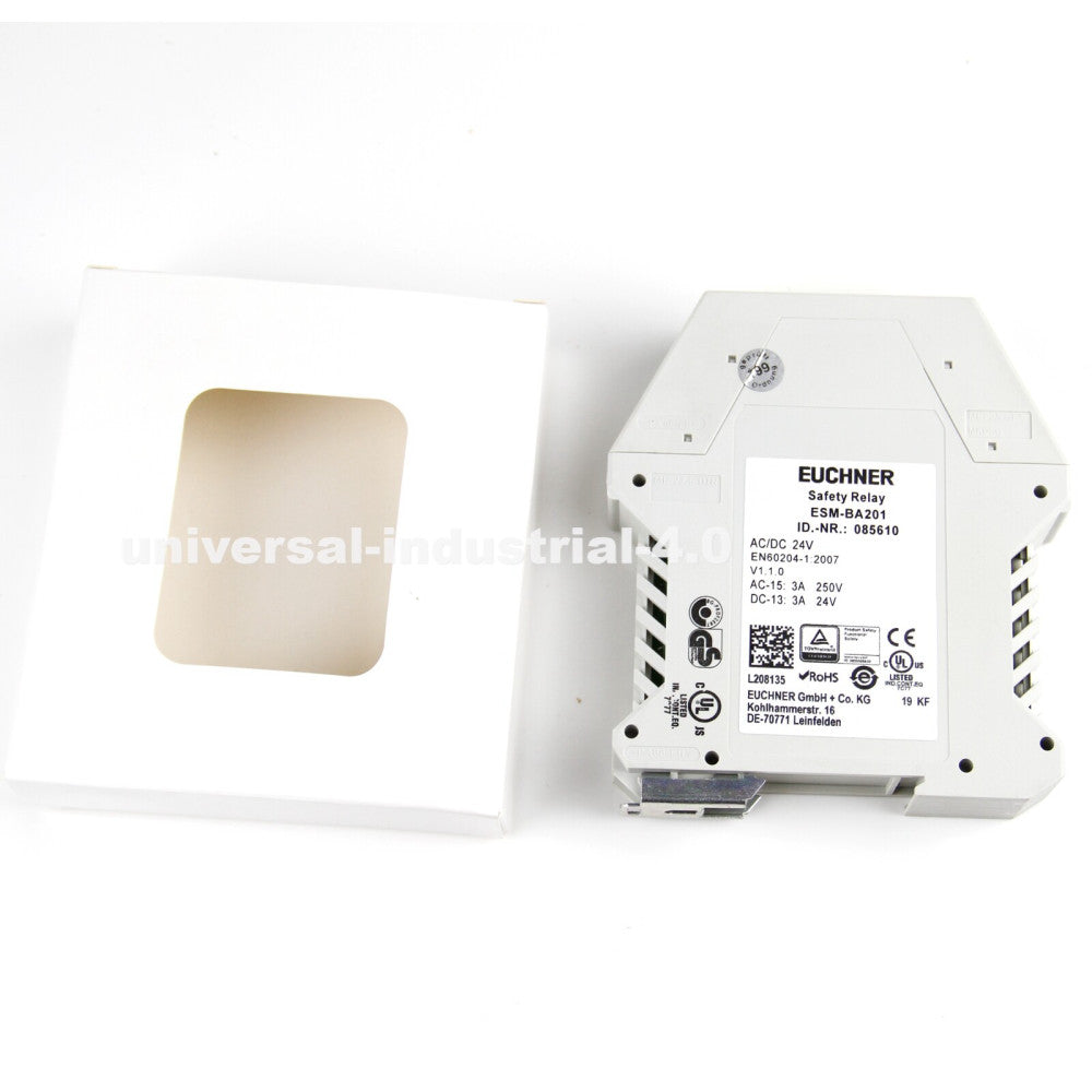 One Brand New EUCHNER ESM-BA201 Safety Relay