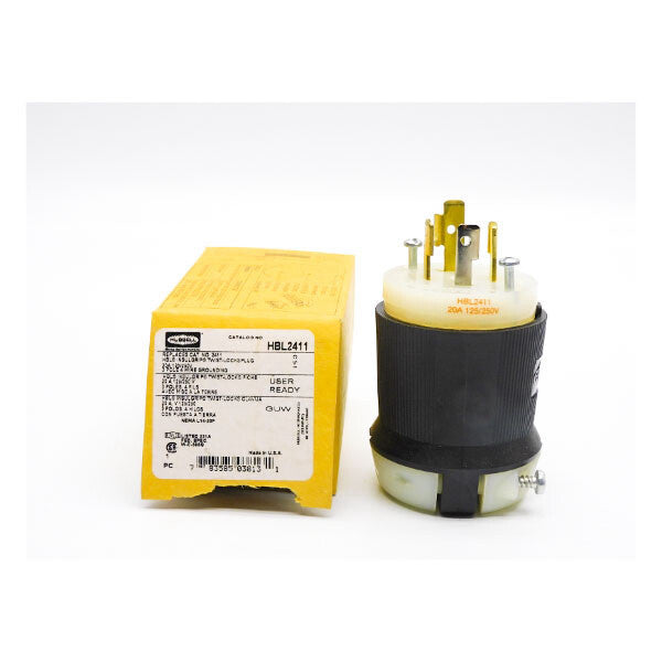 HUBBELL HBL2411 125/250V 20A NSMP