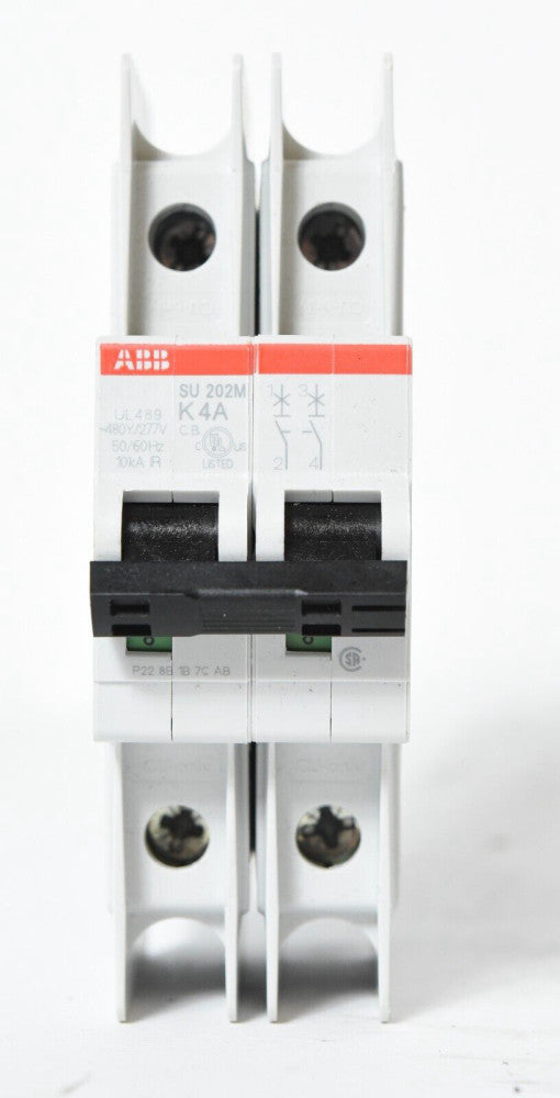 ABB 2 Pole Circuit Breaker SU 202M K4A