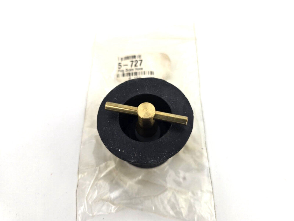 NOS FactoryCat Tomcat 5727 5-727 PLUG,DRAIN HOSE Sweeper Scrubber