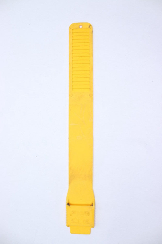 Bock's Multi-Loc Flexible Leg Band Plastic Yellow 1-1/2" x 13-1/2"