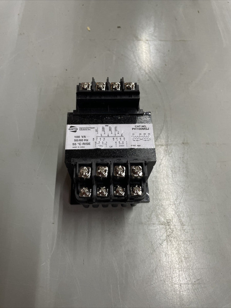New no Box! HPS Hammond Power Solutions PH100MGJ Control Transformer