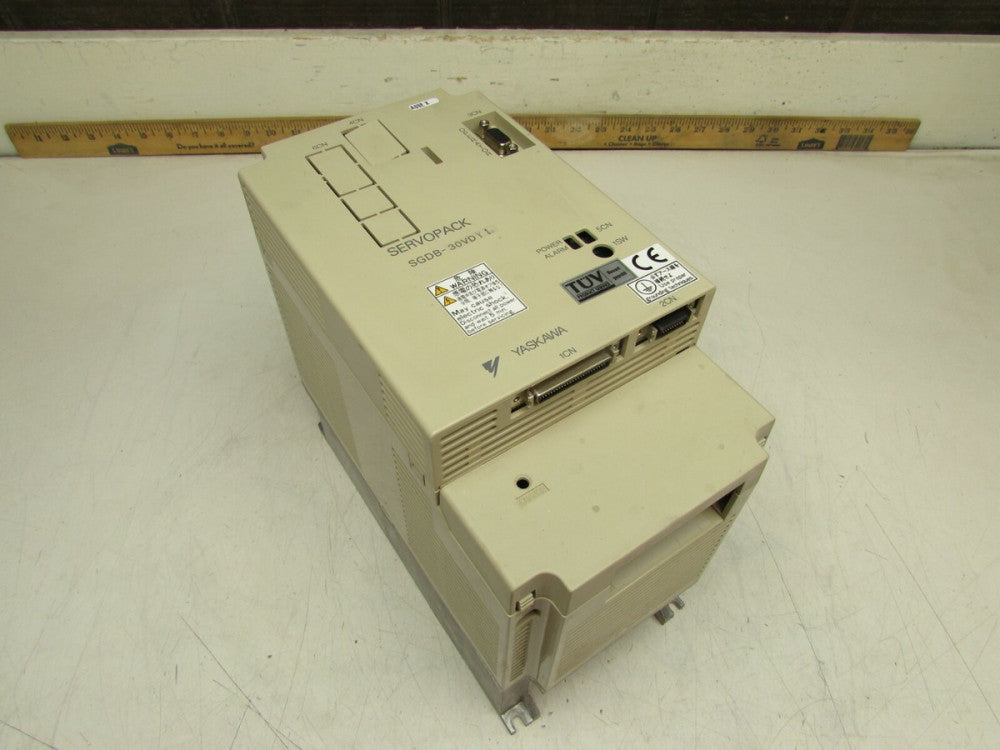 YASKAWA ELECTRIC SERVOPACK SGDB-30VDY1 SERVO DRIVE 3.89HP 230V XLNT USED TAKEOUT