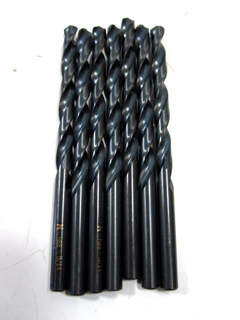 National (12315) 15/64" x 2-5/8" x 3-7/8" OAL HSS Drills NEW - Lot of 7 