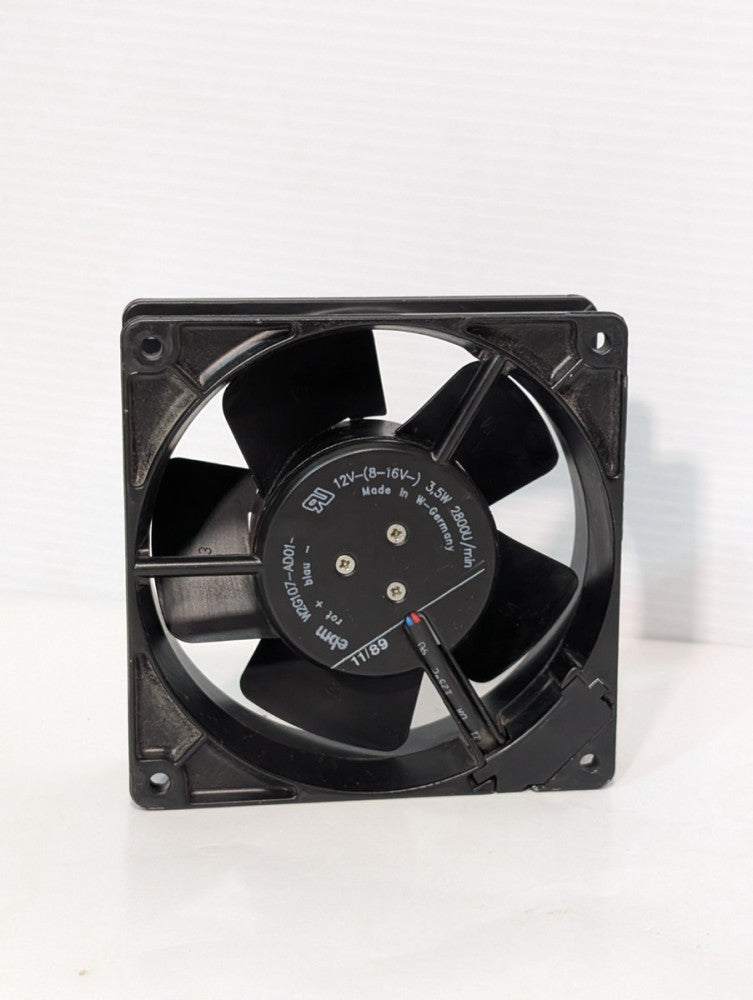 EBM W2G107-AD01- Axial Cooling Fan, Square, 120mm x 120mm x 40mm, 12V, 2800U/min