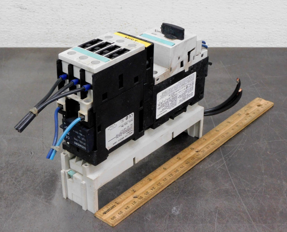 Siemens 3RA1125OKD231BB4 Combination Motor Starter Contactor 11-16A 24 VDC Coil