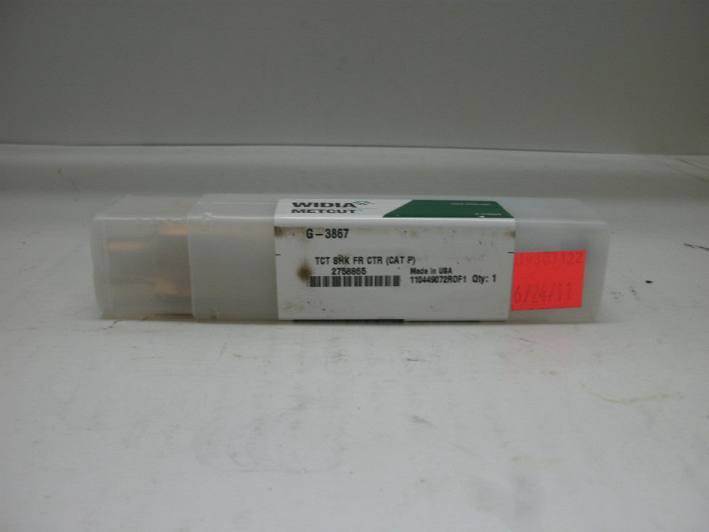 WIDIA METCUT G-3867 PORT CONTOUR CUTTING TOOL TCT SHK FR CTR (CAT.P) NEW IN BOX