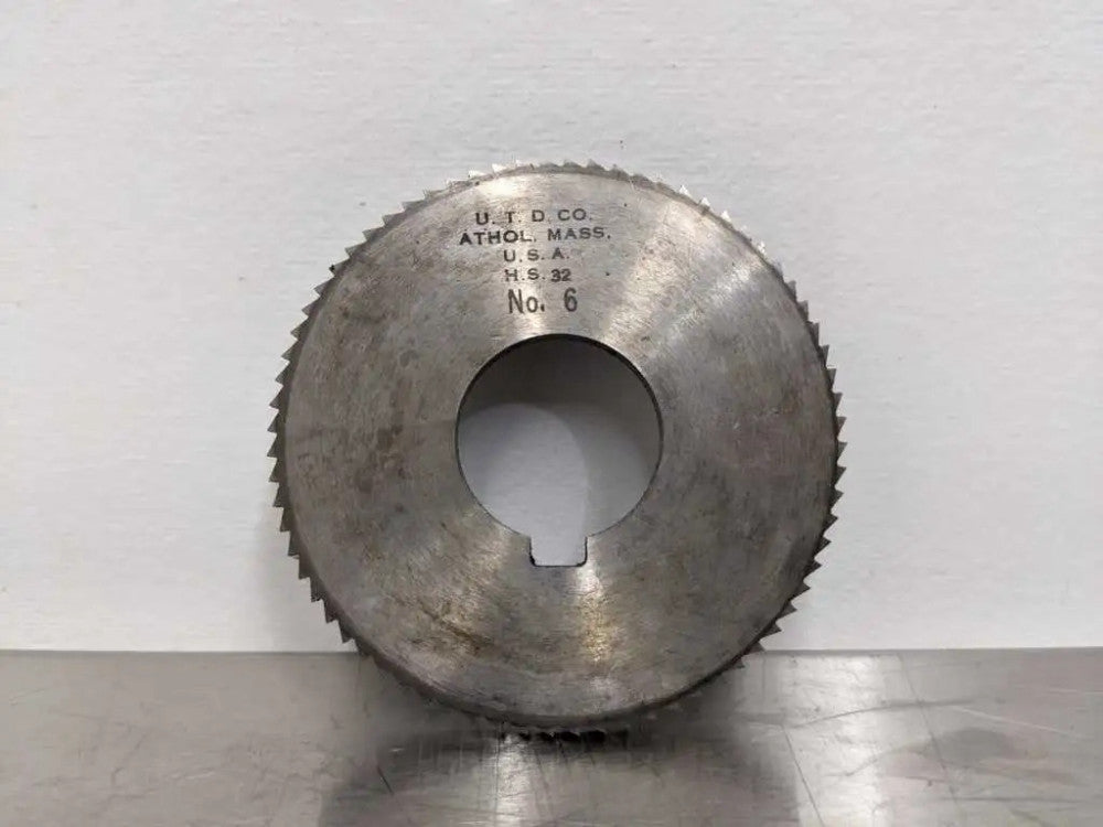 UTB Co No 6 HS 32 2 3/4 x 1/8 x 1 72 Teeth Milling Cutter