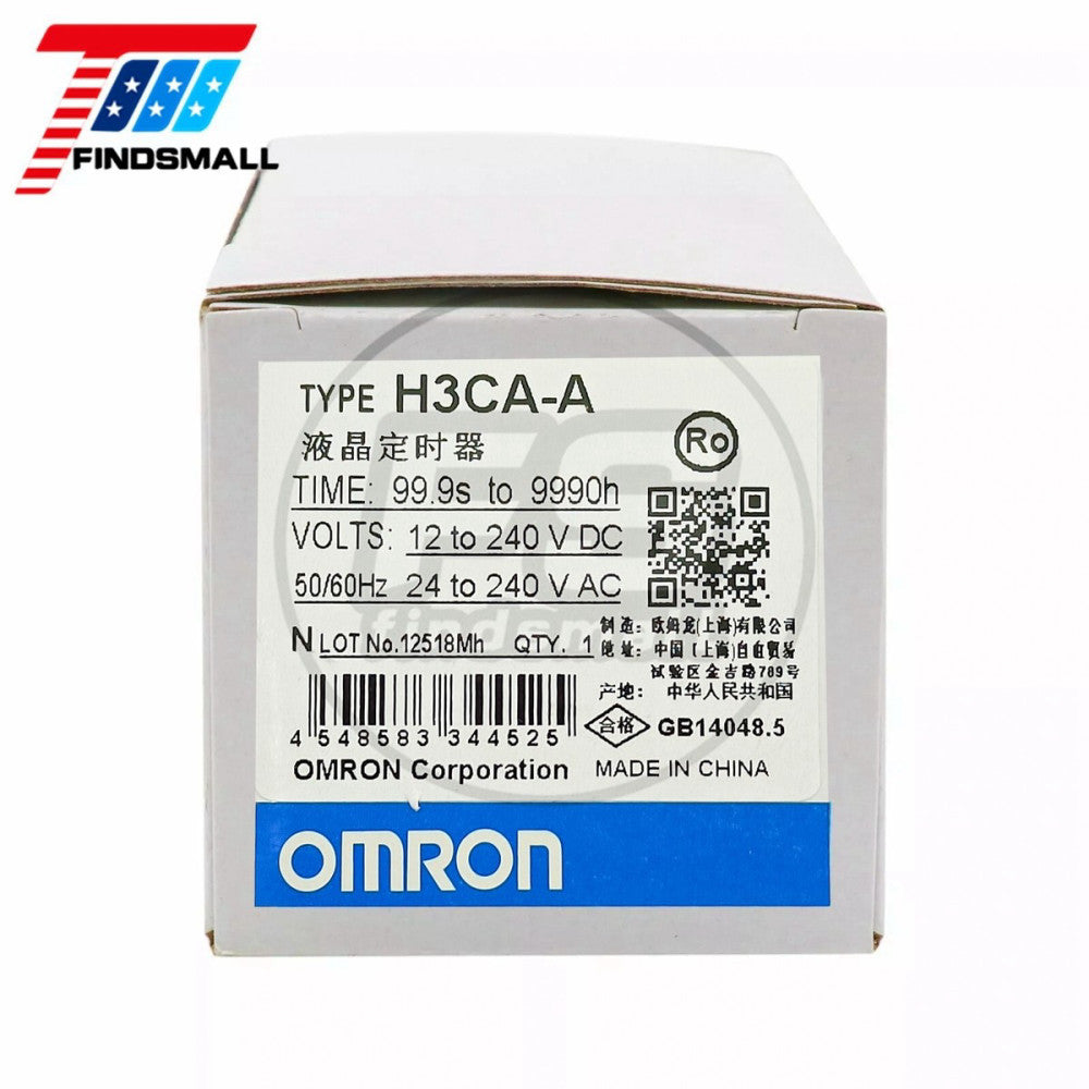 Omron H3CA-A Timer 24-240V AC/VDC H3CAA New in Box 1 Year Warranty