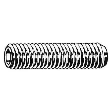 Zoro Select U07852.062.0062 Socket Set Screw, Cup, 5/8-18X5/8, Pk10