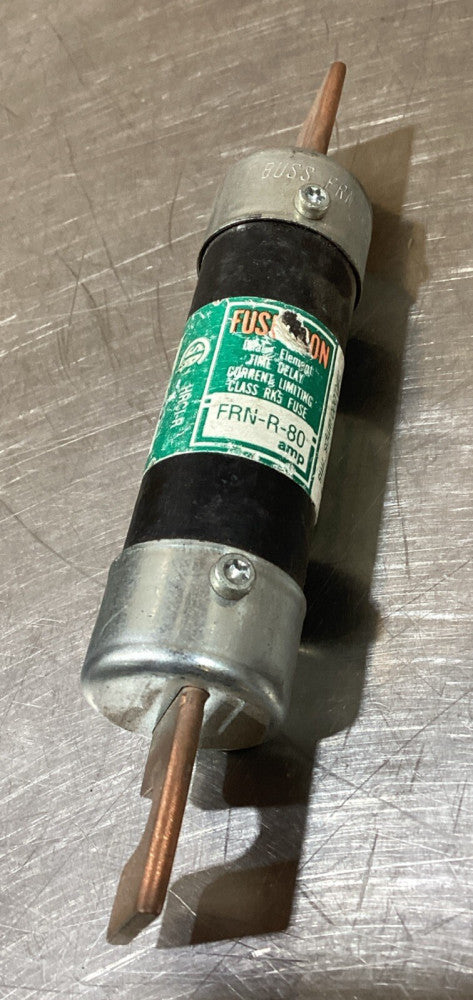 Bussmann Fusetron FRN-R 80 Time-Delay Fuse