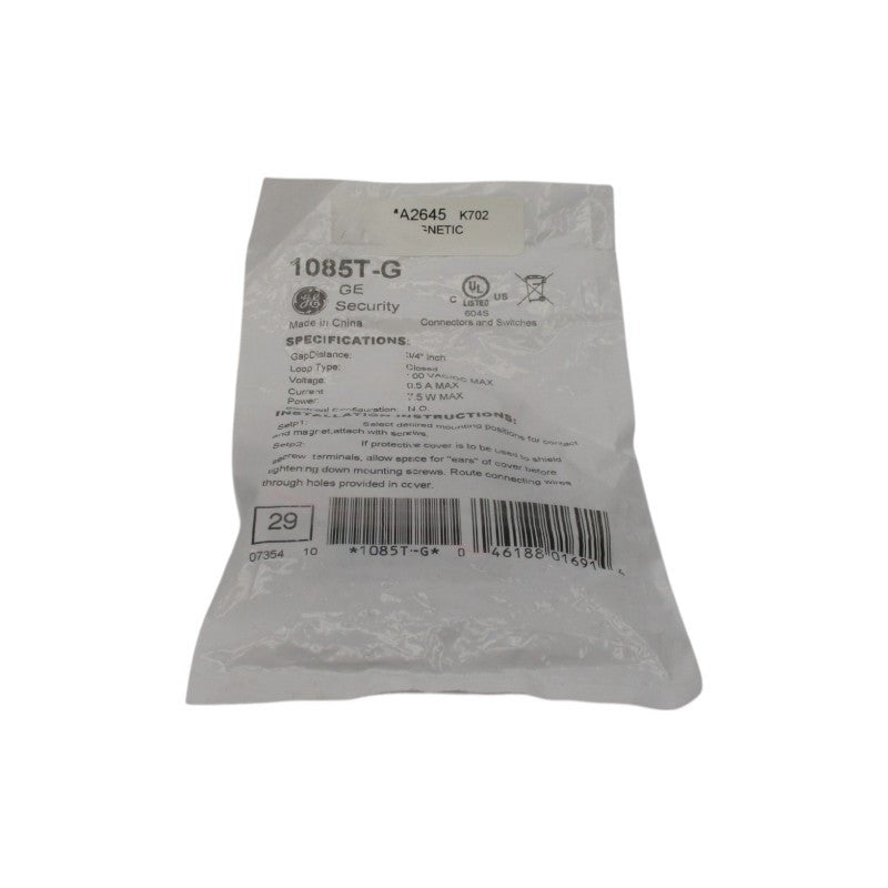 GENERAL ELECTRIC 1085T-G 100VAC/DC NSMP