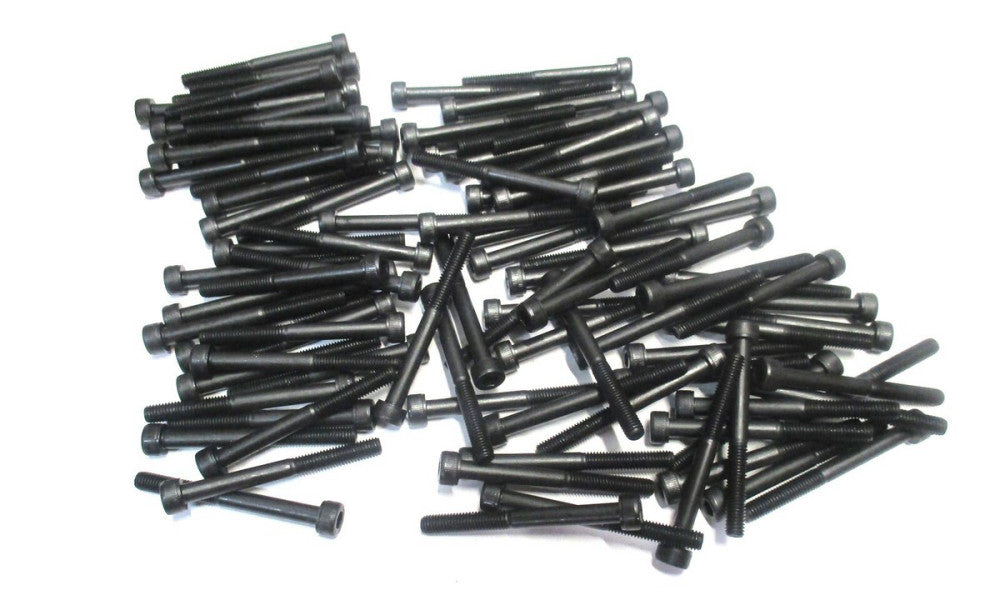 Brighton (532068) M5x0.80 Coarse 50mm OAL 4mm Hex Socket Cap Screw - Lot of 100