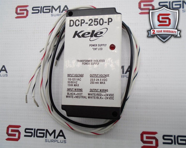 KELE & ASSOCIATES DCP-250-P POWER SUPPLY NEW