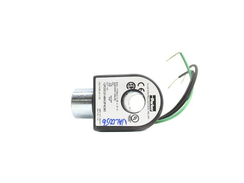 PARKER 12F23C2148A3F4C80 24VDC 0/40PSI (AS PICTURED) NSNP
