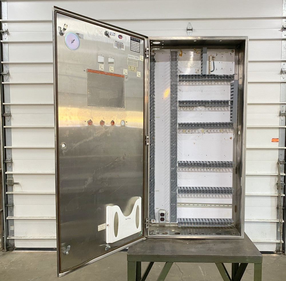 Saginaw SCE-30EL3010SSLP Stainless Steel Electrical Enclosure 60" x 30" x 10"
