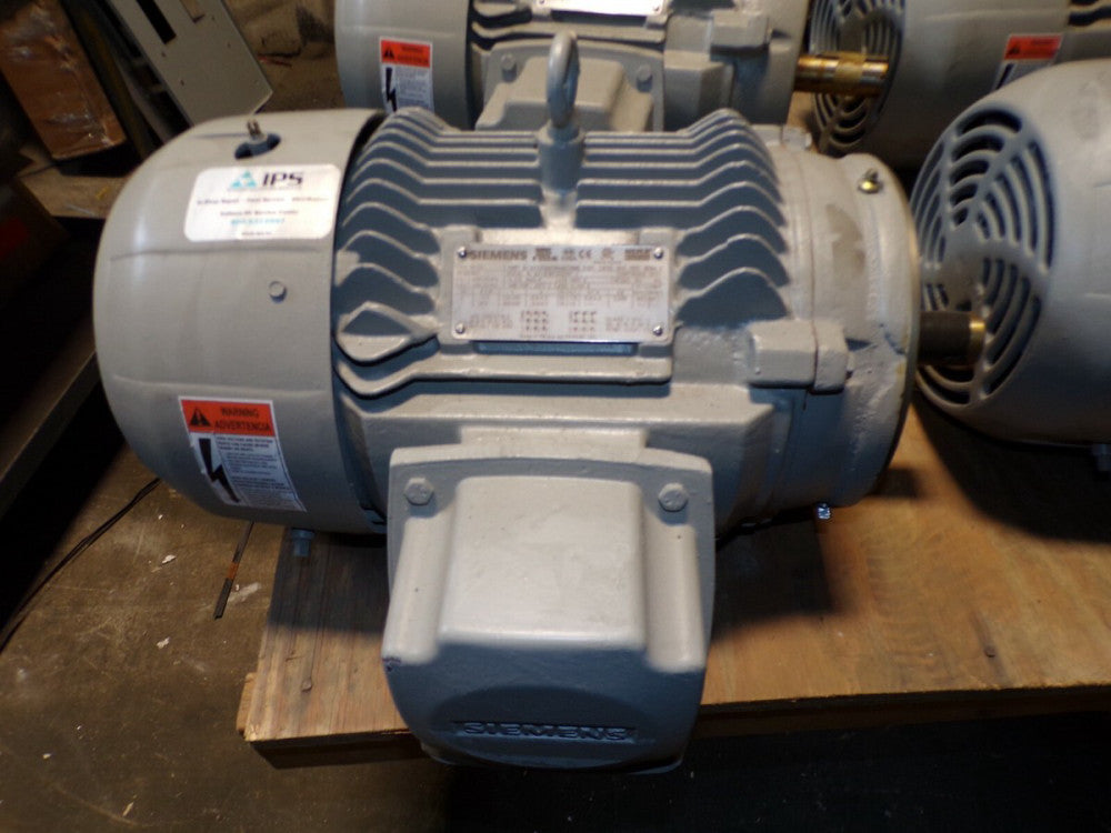 NEW SIEMENS 3 HP AC ELECTRIC MOTOR 213TC/15TC FRAME 230/460 VAC 1175 RPM TEFC 