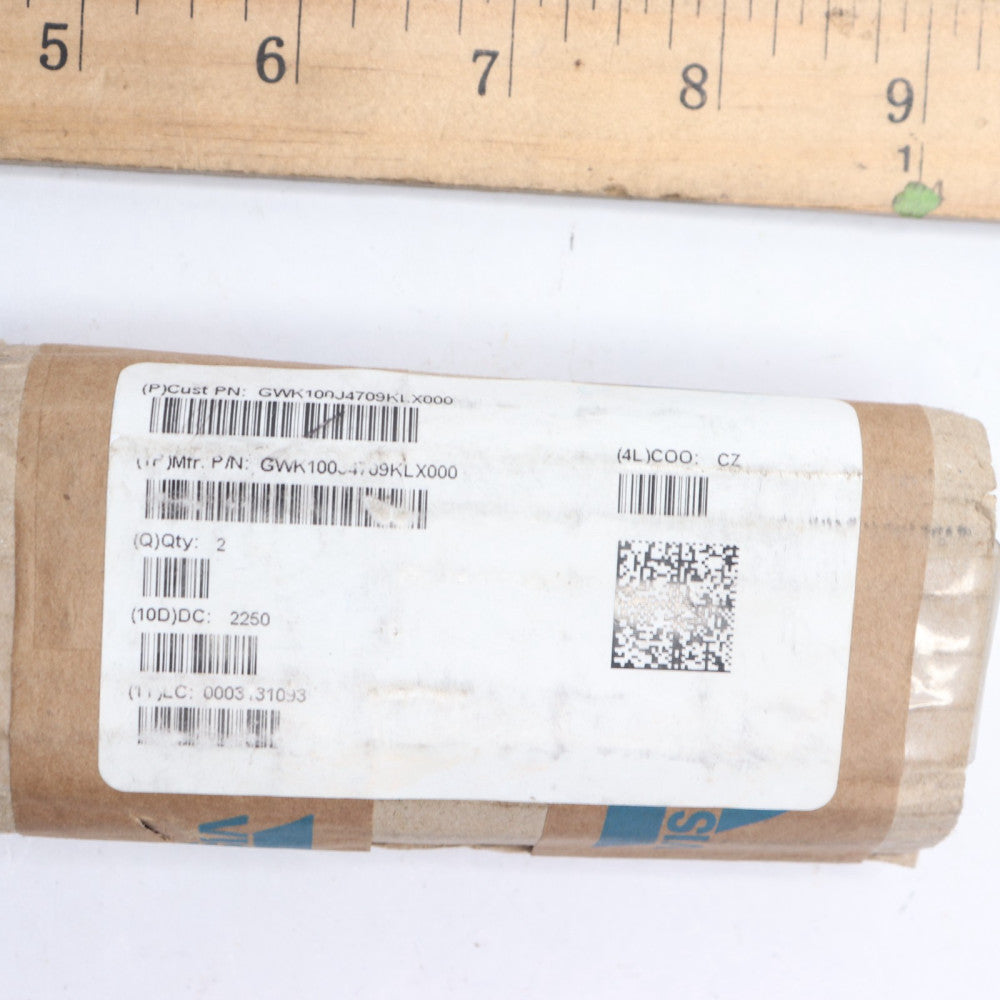 (2-Pk) Wirewound Resistors Chassis Mount Green 10% 80W 30Kohms GWK100J4709KLX000