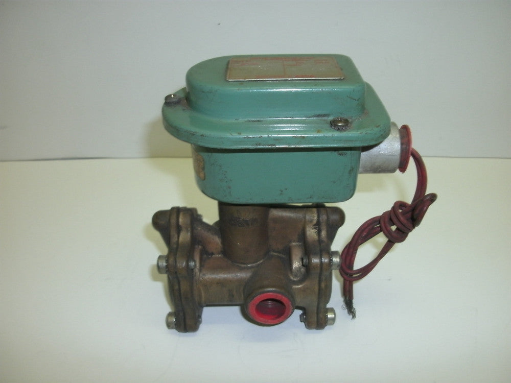 ASCO SK-1955-49-120 SOLENOID VALVE 1/2" PIPE ORIFICE 5/8" AIR/WATER NEW NO BOX