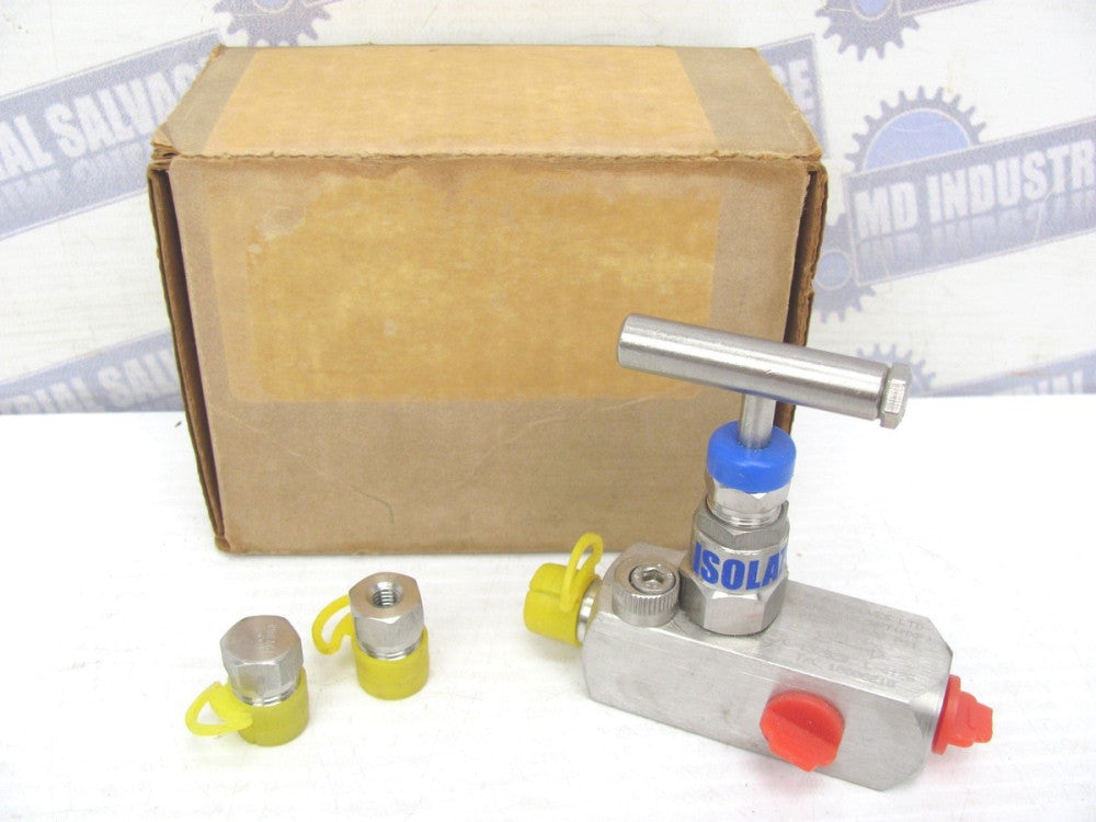 ALCO - GV2NS-VP-BP - FLOW CONTROL VALVE - 1/4" NPT, 316SS, 6,000 psi- (NEW)