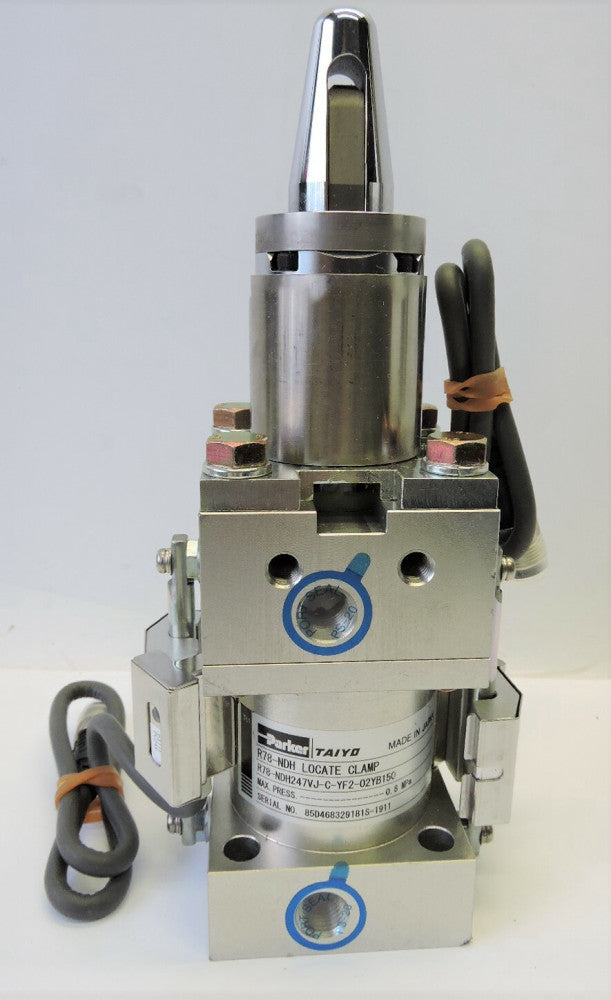 Parker R78-NDH247VJ-C-YF1-02YB150 Taiyo Pneumatic Locate Clamp Parker R78-NDH